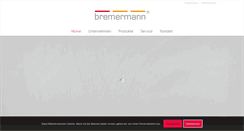 Desktop Screenshot of bremermann.com